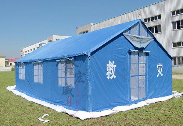 救灾帐篷为什么要选择有实力的生产厂家?